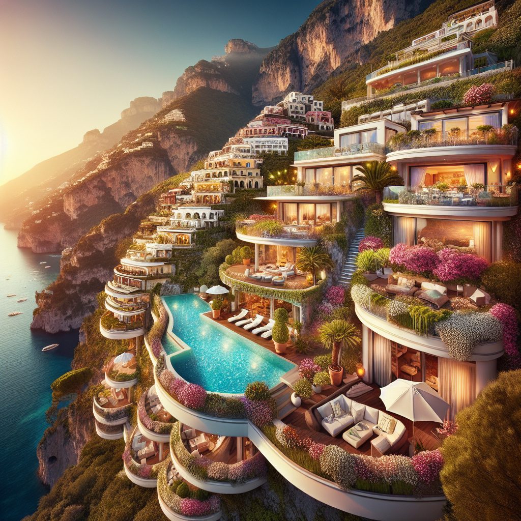 Amalfi Coast Luxury Villas With Terrace Infinity Pool