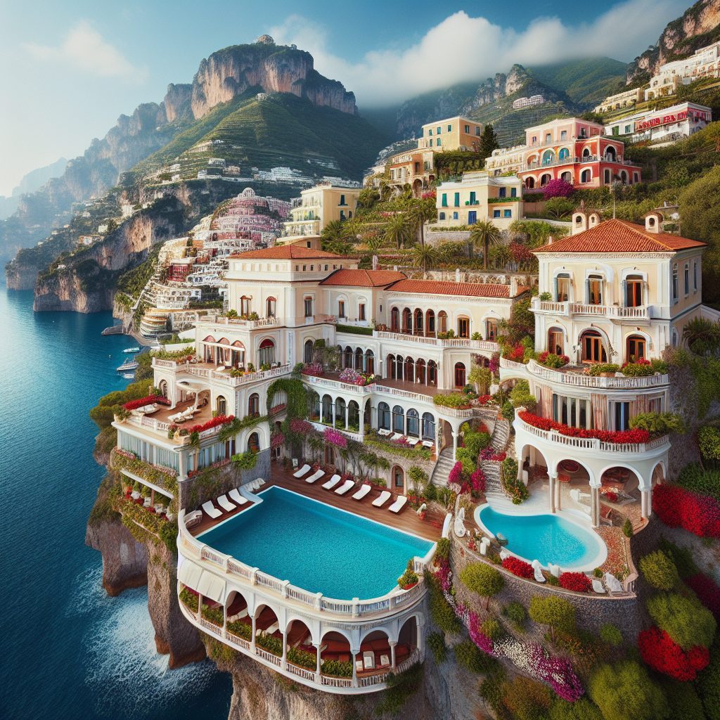 Amalfi Grand Signature Villas With Infinity Pool Coast Views