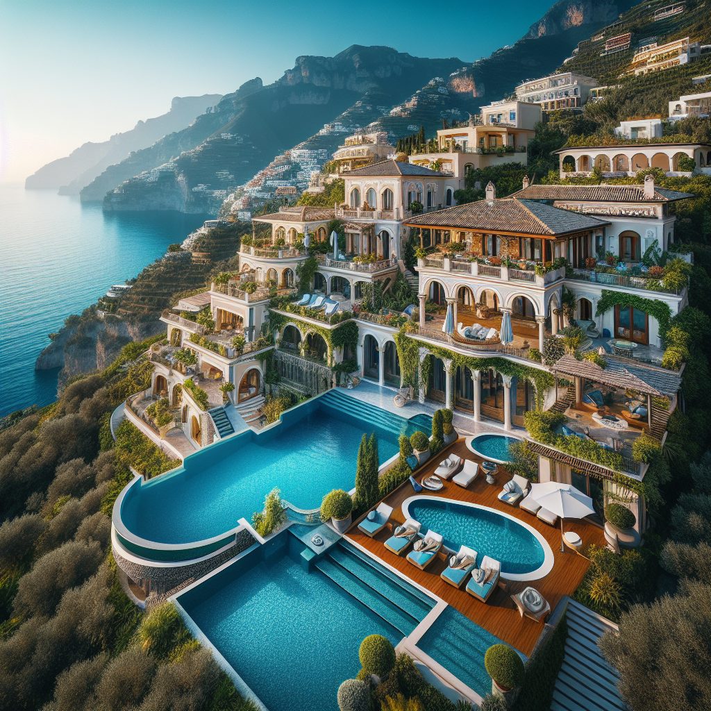 Amalfi Signature Coast Villas With Infinity Pool Sea Views
