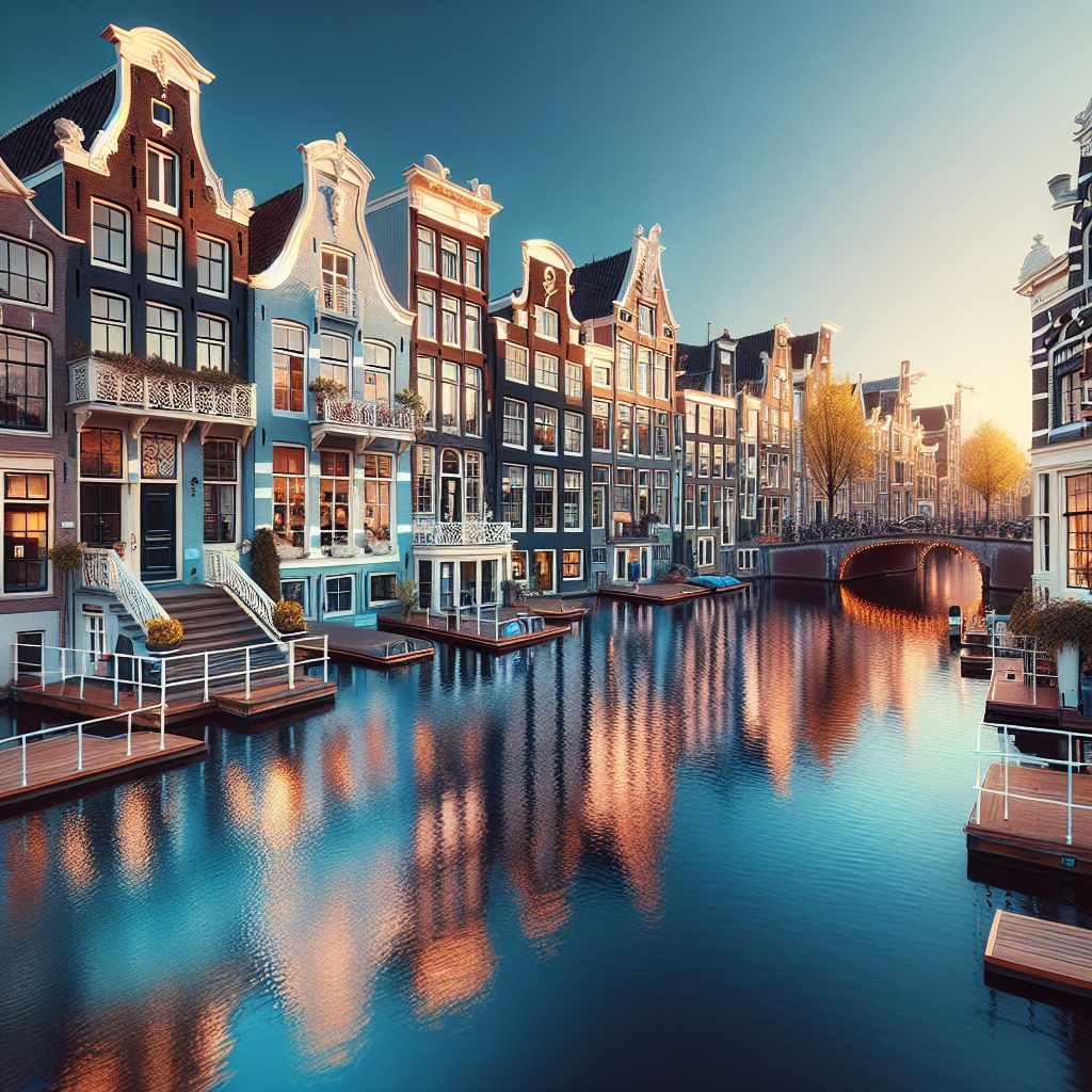 Amsterdam Canal Houses With Private Infinity Pool Deck