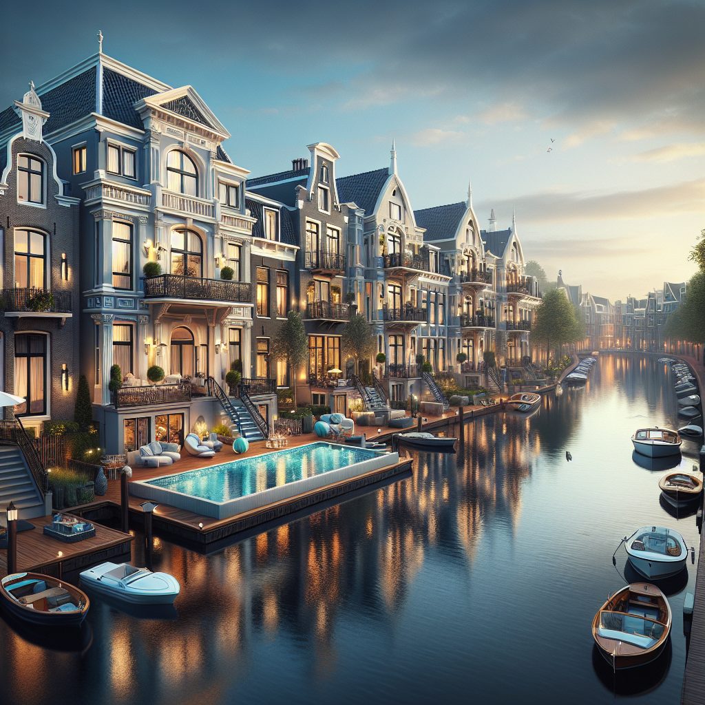 Amsterdam Platinum Canal Villas With Infinity Pool Terrace