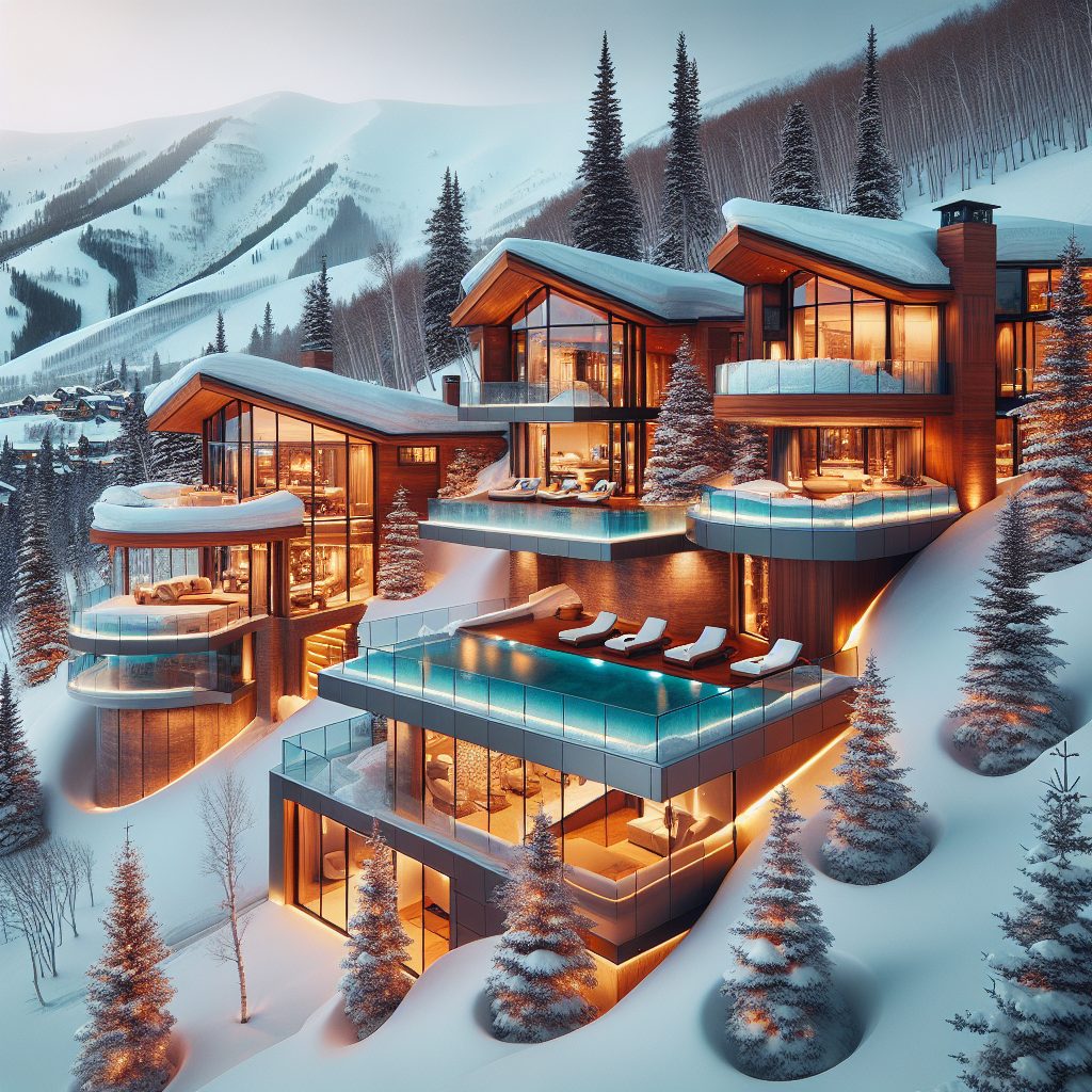 Aspen Mountain Luxury Villas With Infinity Pool Snow Views