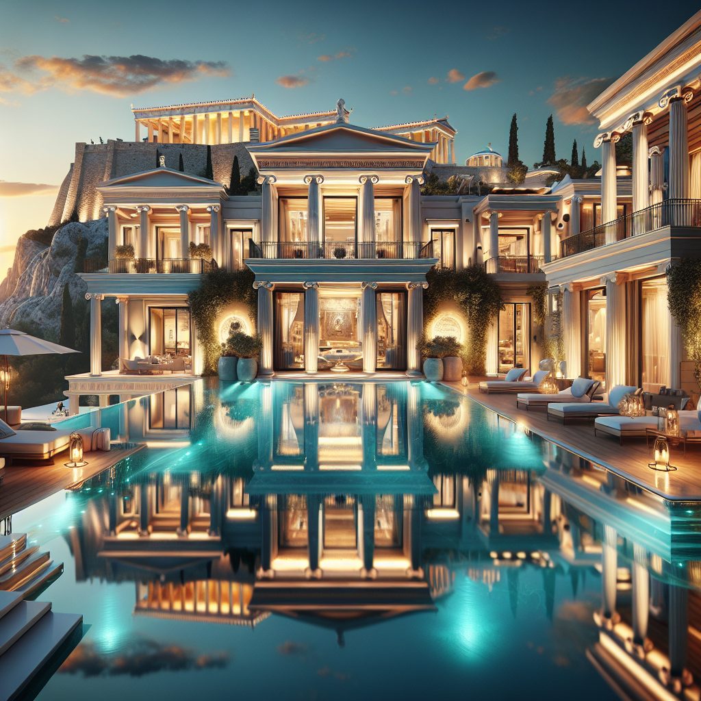 Athens Signature Villas With Infinity Pool Acropolis Views