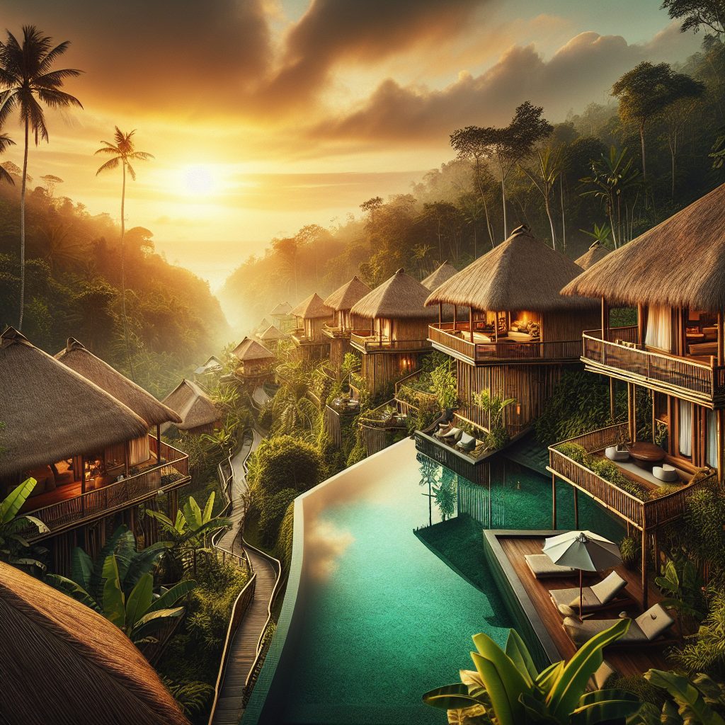 Bali Luxury Bamboo Villas With Infinity Pool Eco Retreat