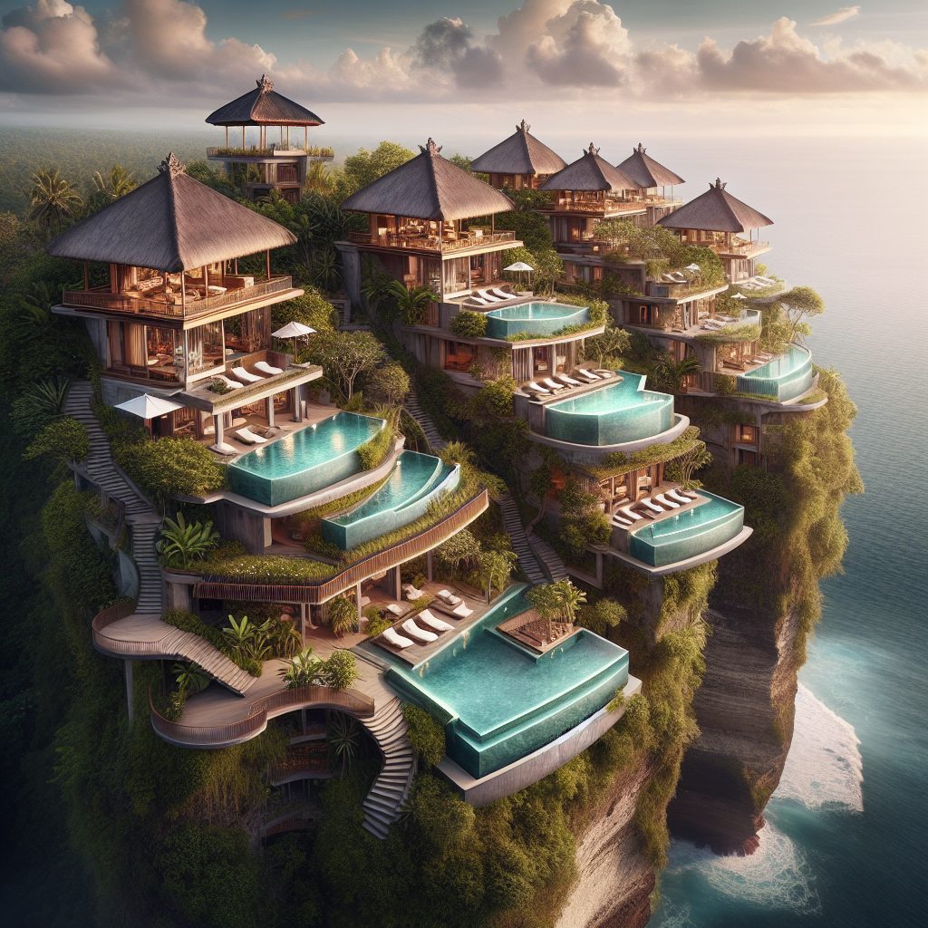 Bali Prestige Cliff Villas With Infinity Pool Ocean Views