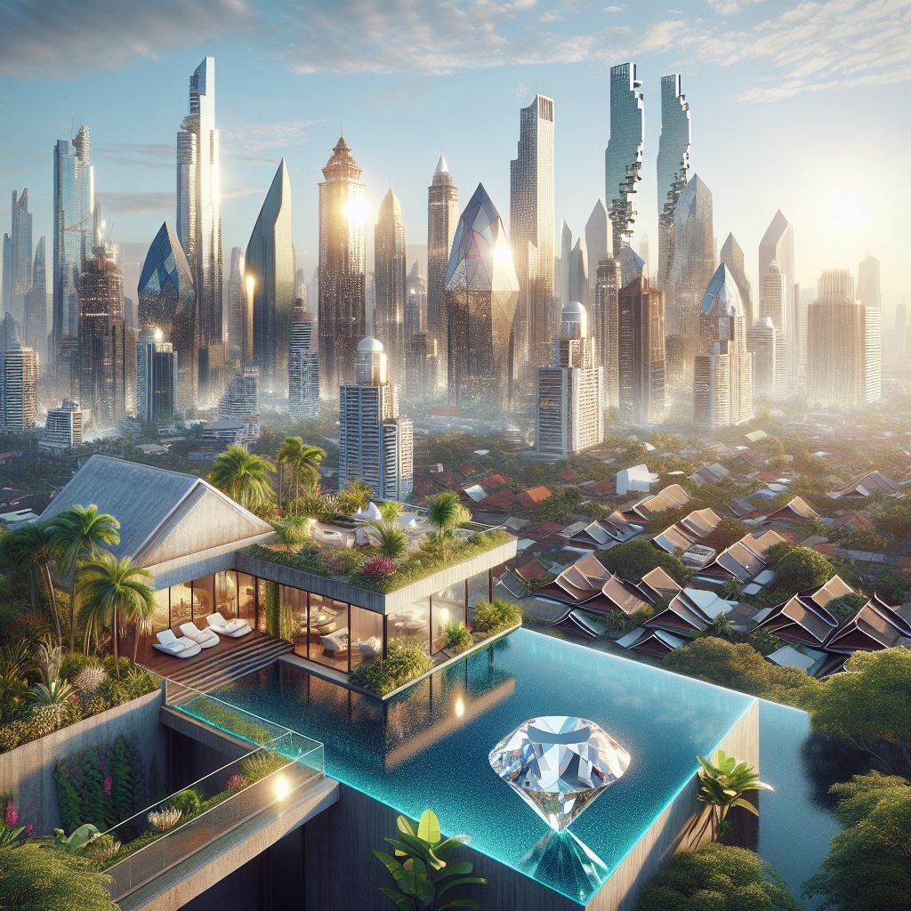 Bangkok Diamond Skyline Villas With Infinity Pool Experience