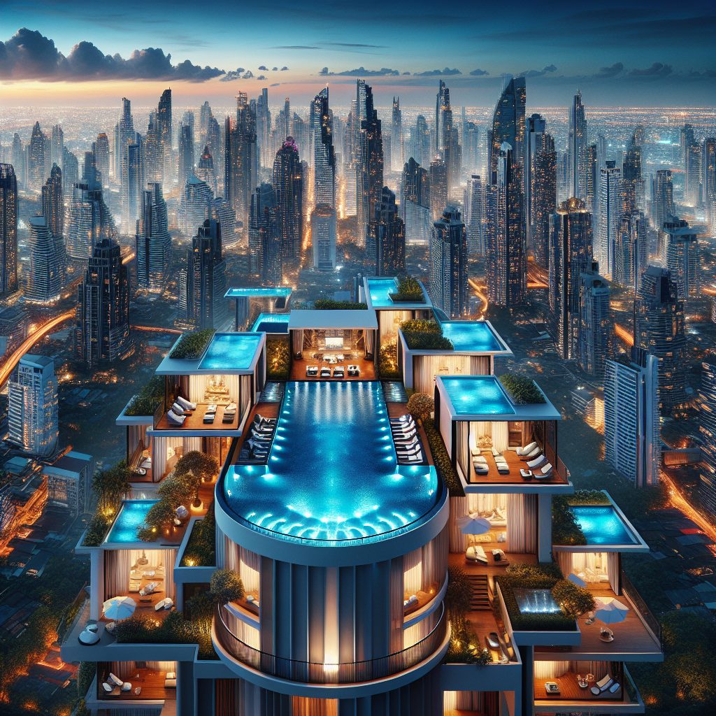 Bangkok Signature Skyline Villas With Infinity Pool Experience
