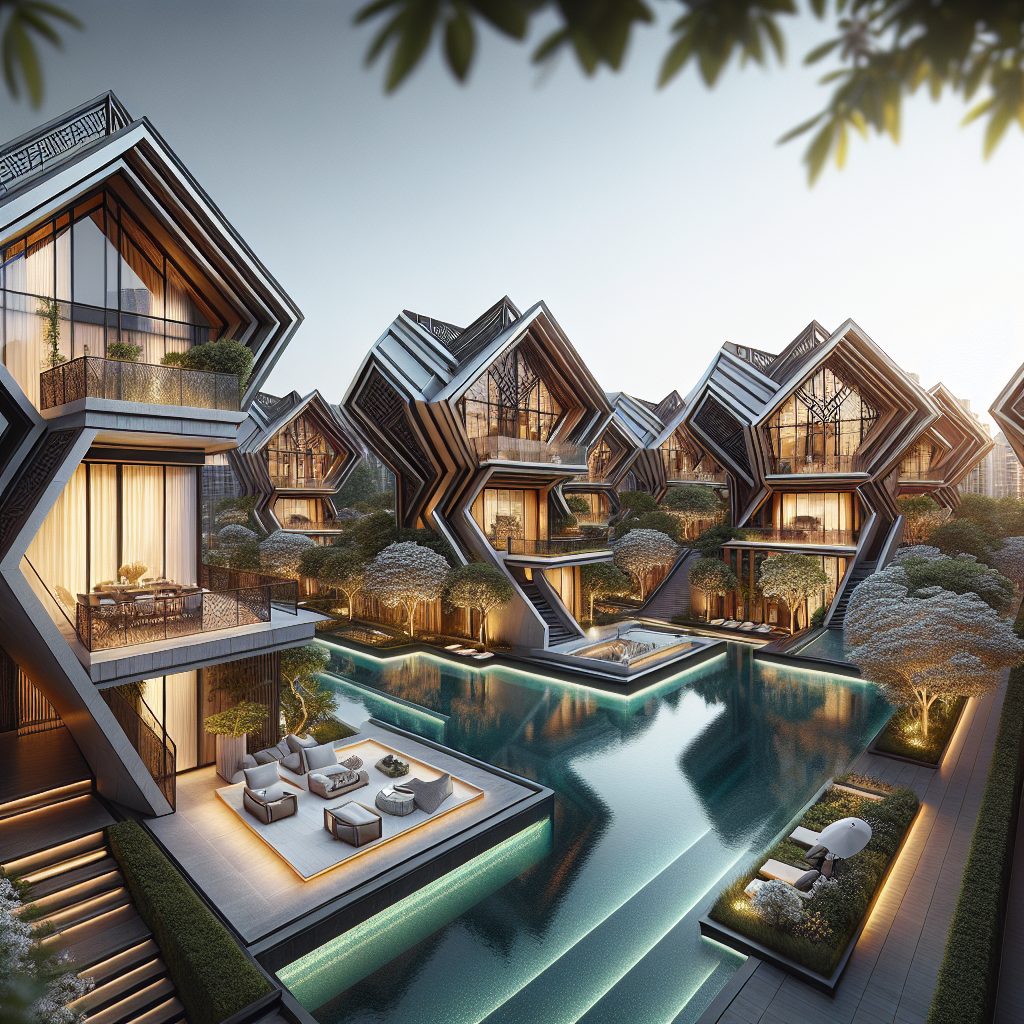 Beijing Diamond Villas With Infinity Pool Courtyard