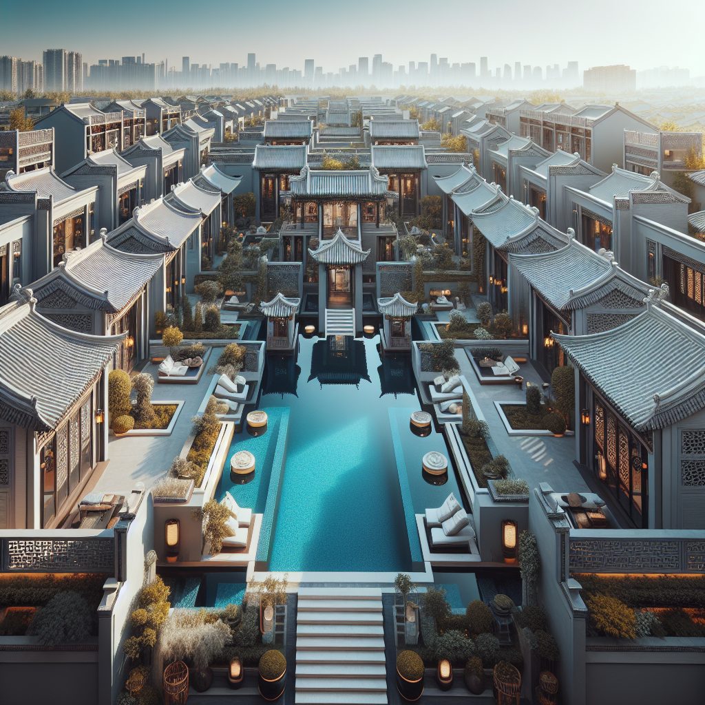 Beijing Platinum Villas With Infinity Pool Courtyard