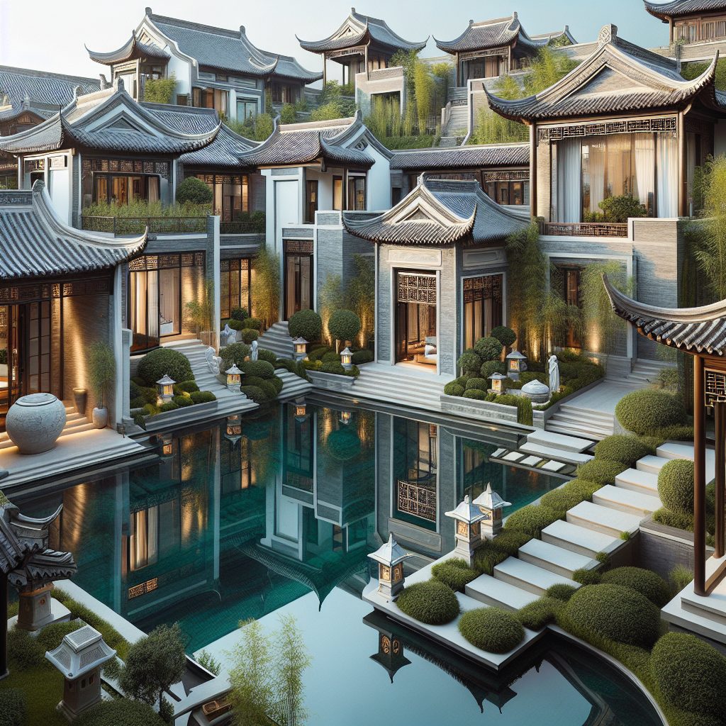 Beijing Signature Villas With Infinity Pool Courtyard
