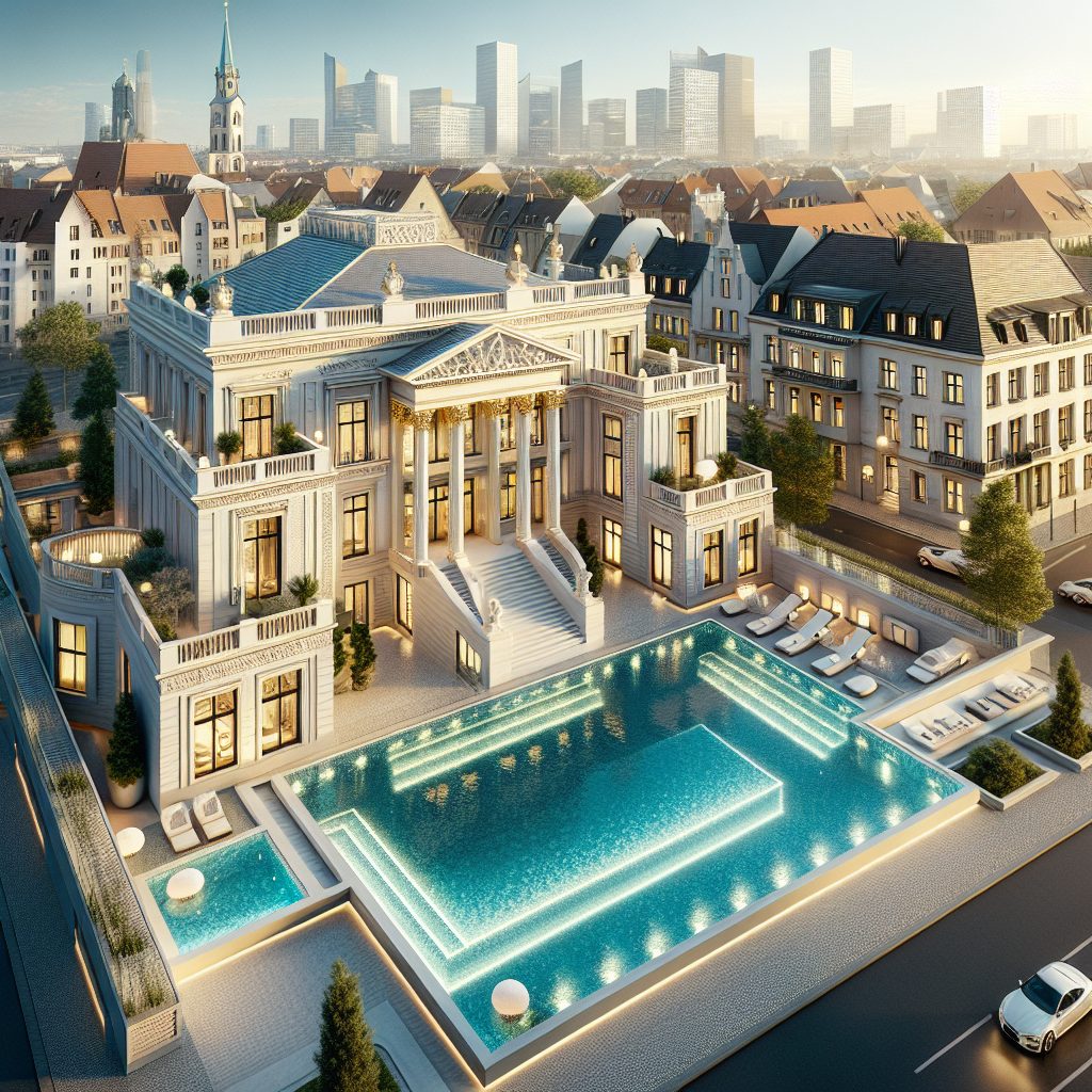 Berlin Royal Urban Villas With Infinity Pool Design