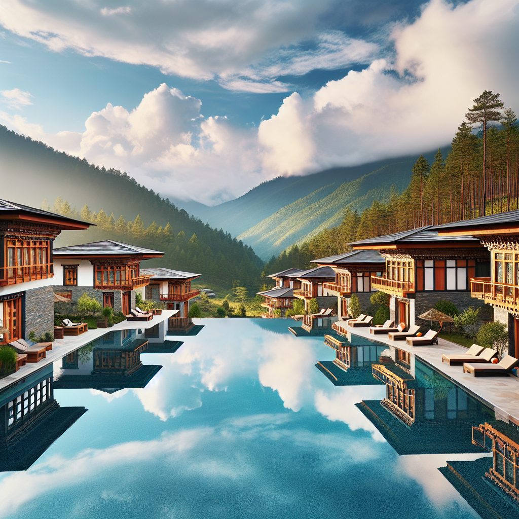 Bhutan Elite Villas With Infinity Pool Forest