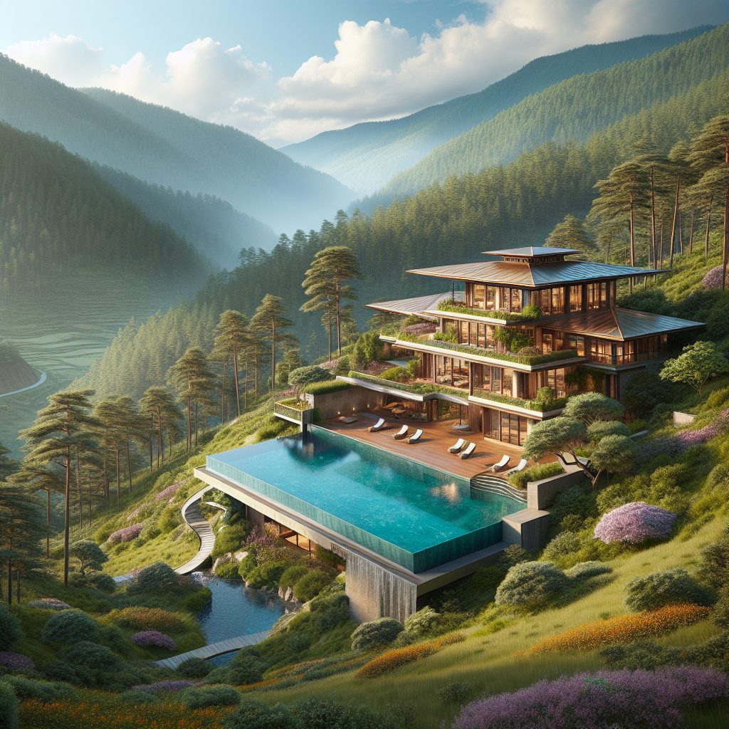 Bhutan Grand Signature Villas With Infinity Pool Forest