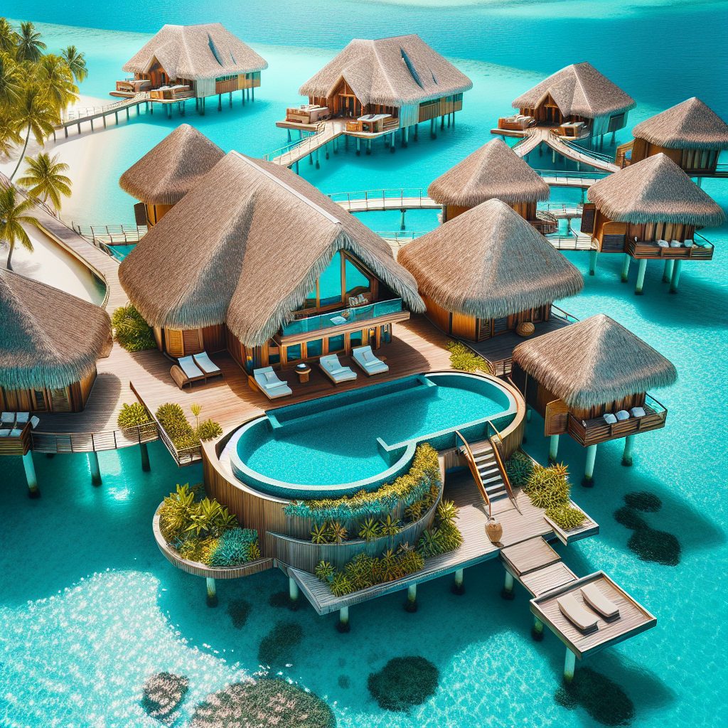 Bora Bora Lagoon Elite Villas With Infinity Pool Overwater