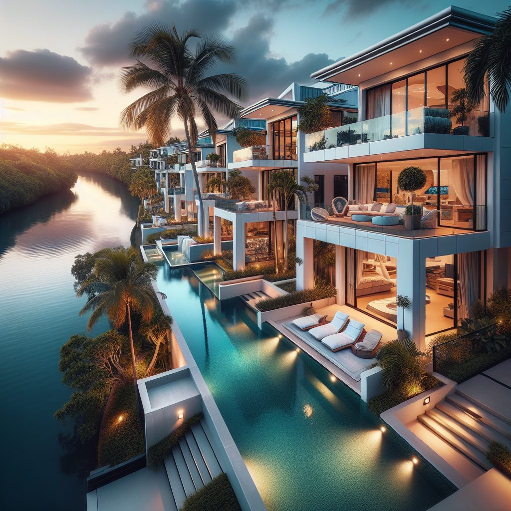 Brisbane Signature Villas With Infinity Pool River
