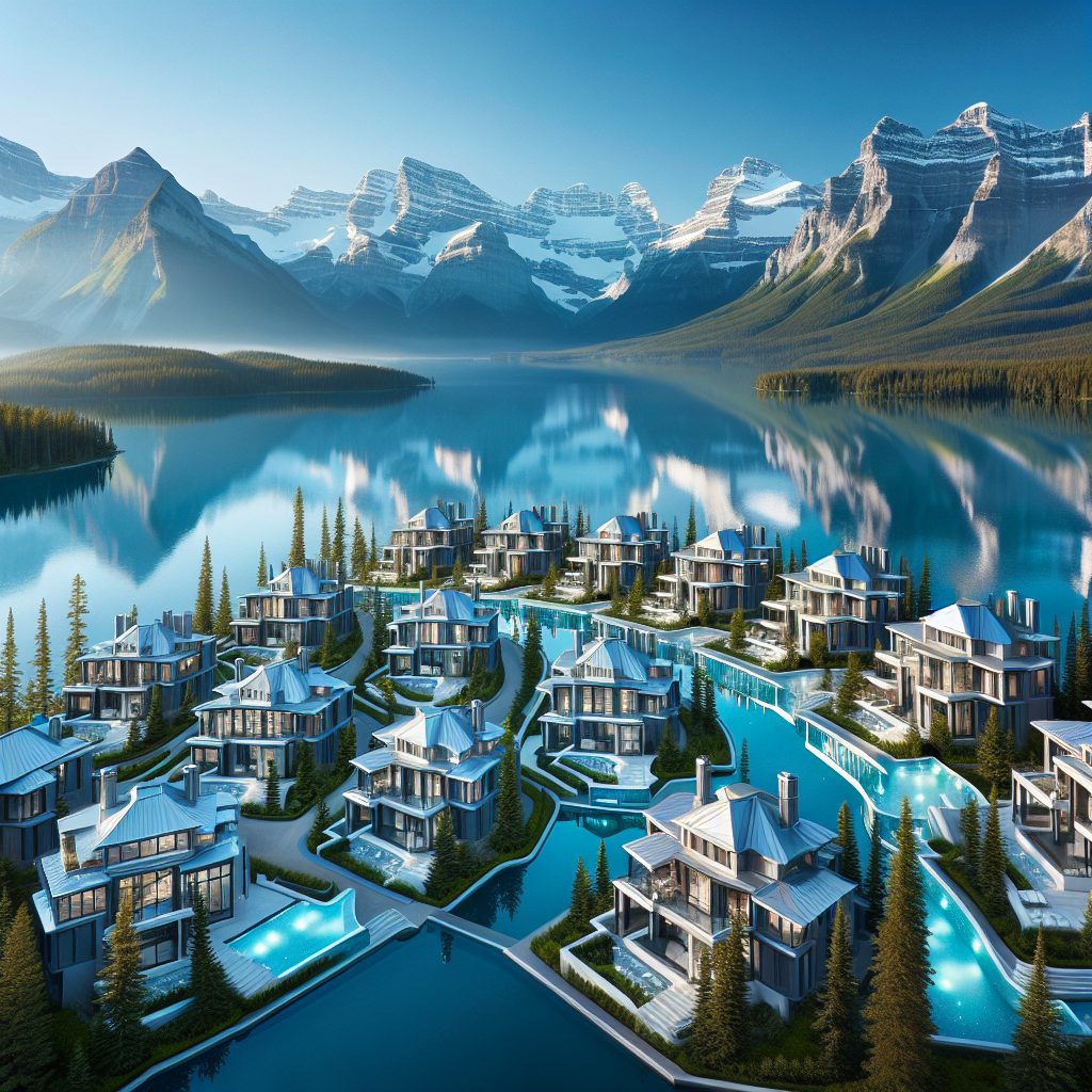 Canada Platinum Lake Villas With Infinity Pool Nature Views