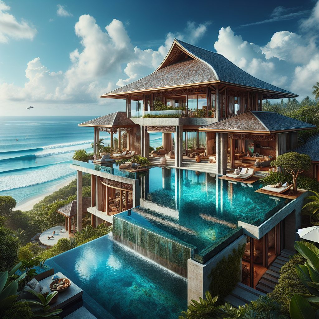 Canggu Prestige Villas With Infinity Pool Surfside