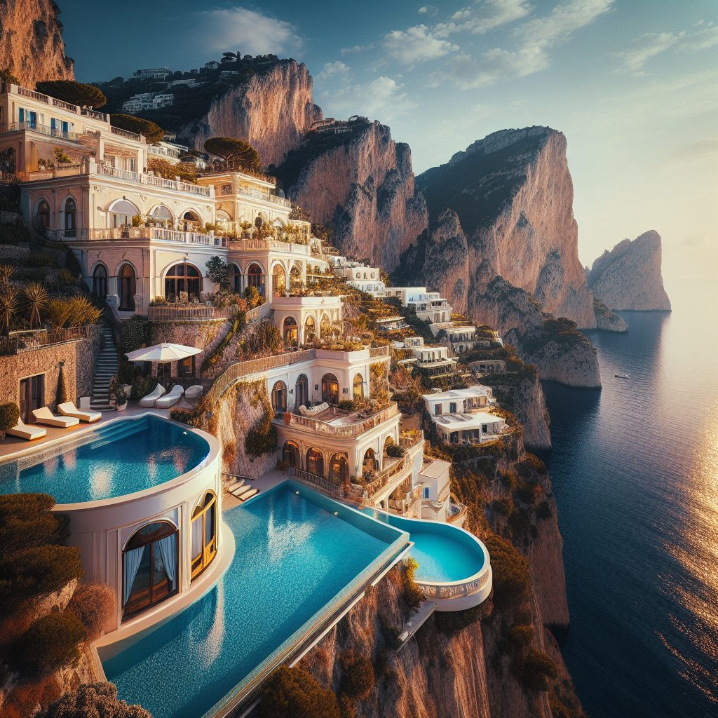 Capri Cliffside Villas With Sea Facing Infinity Pool