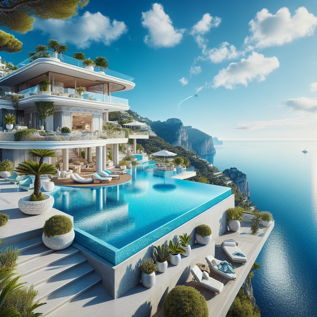 Capri Platinum Cliff Villas With Infinity Pool Sea Views