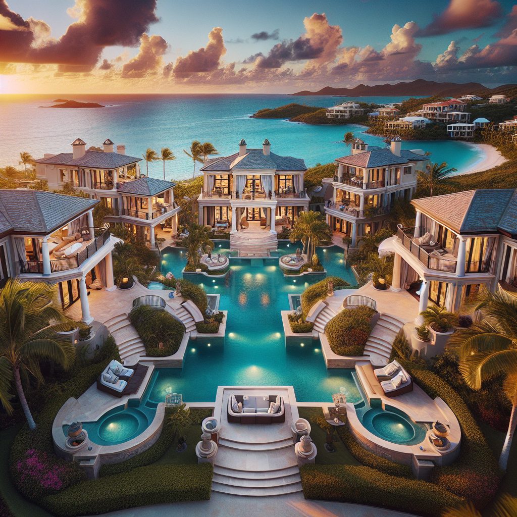 Caribbean Grand Signature Villas With Infinity Pool Island Escape