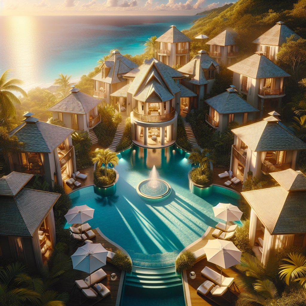 Caribbean Signature Island Villas With Infinity Pool Escape