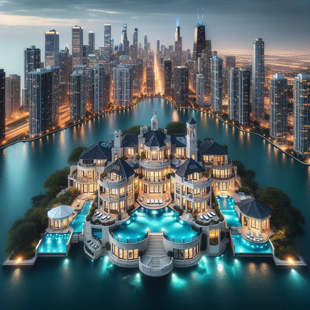Chicago Royal Villas With Infinity Pool Skyline