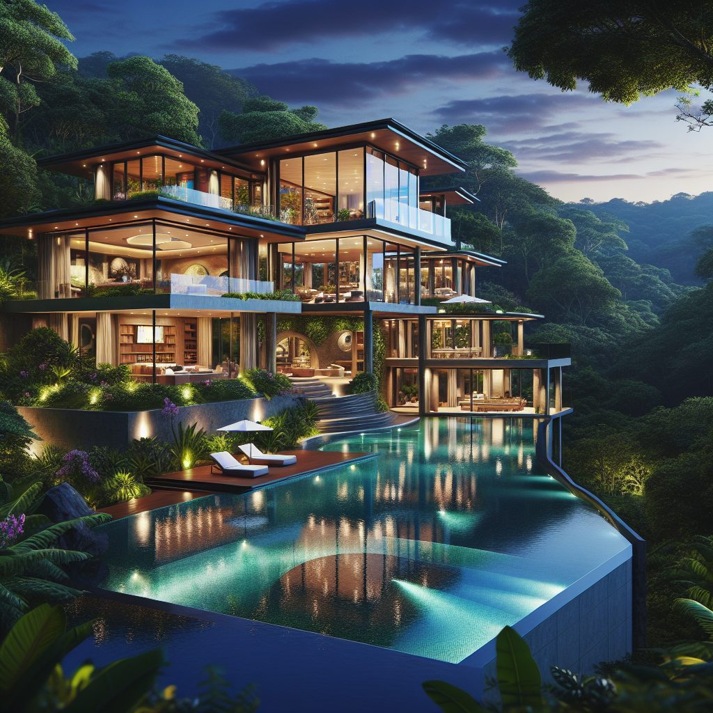 Costa Rica Grand Signature Villas With Infinity Pool Jungle