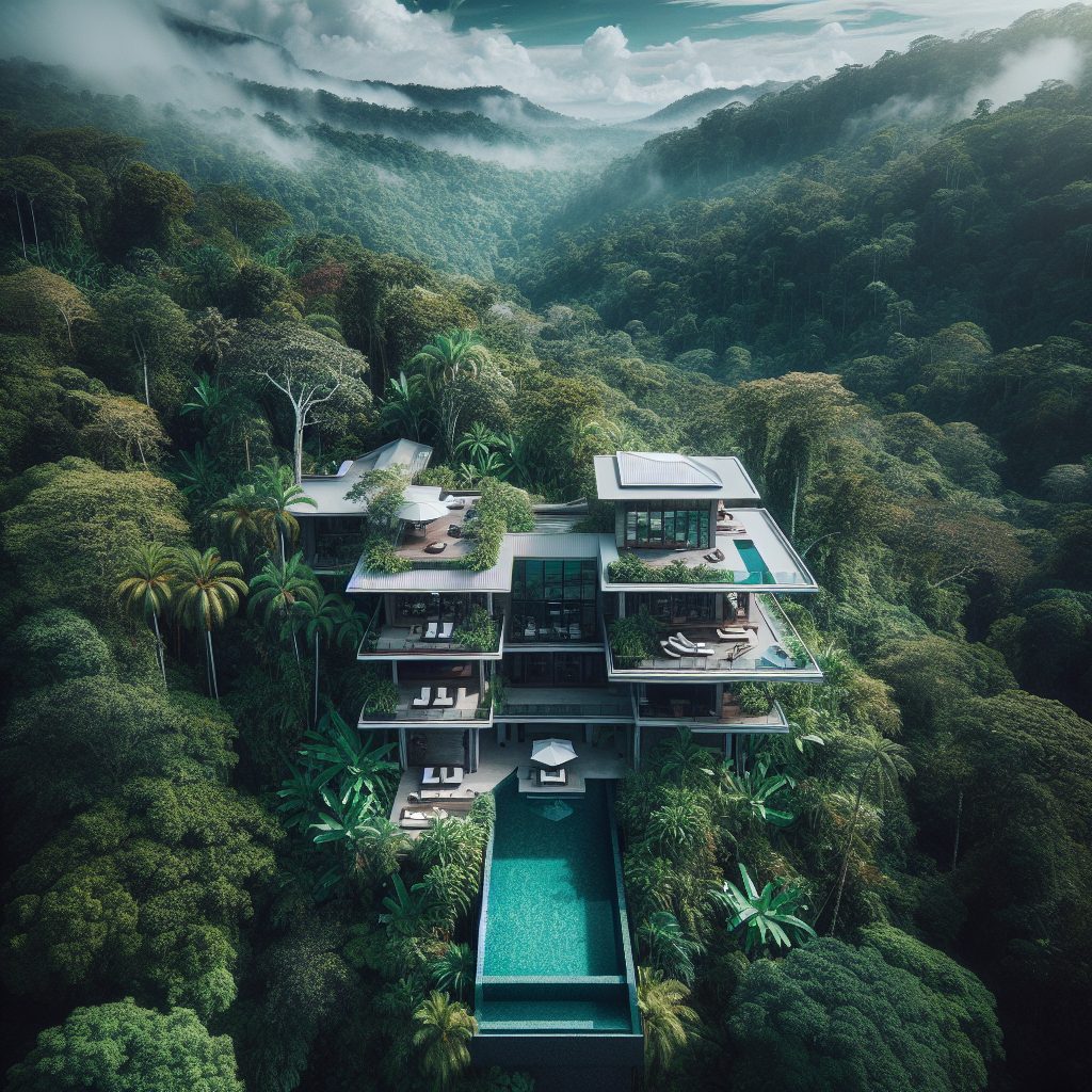 Costa Rica Prestige Villas With Infinity Pool Jungle