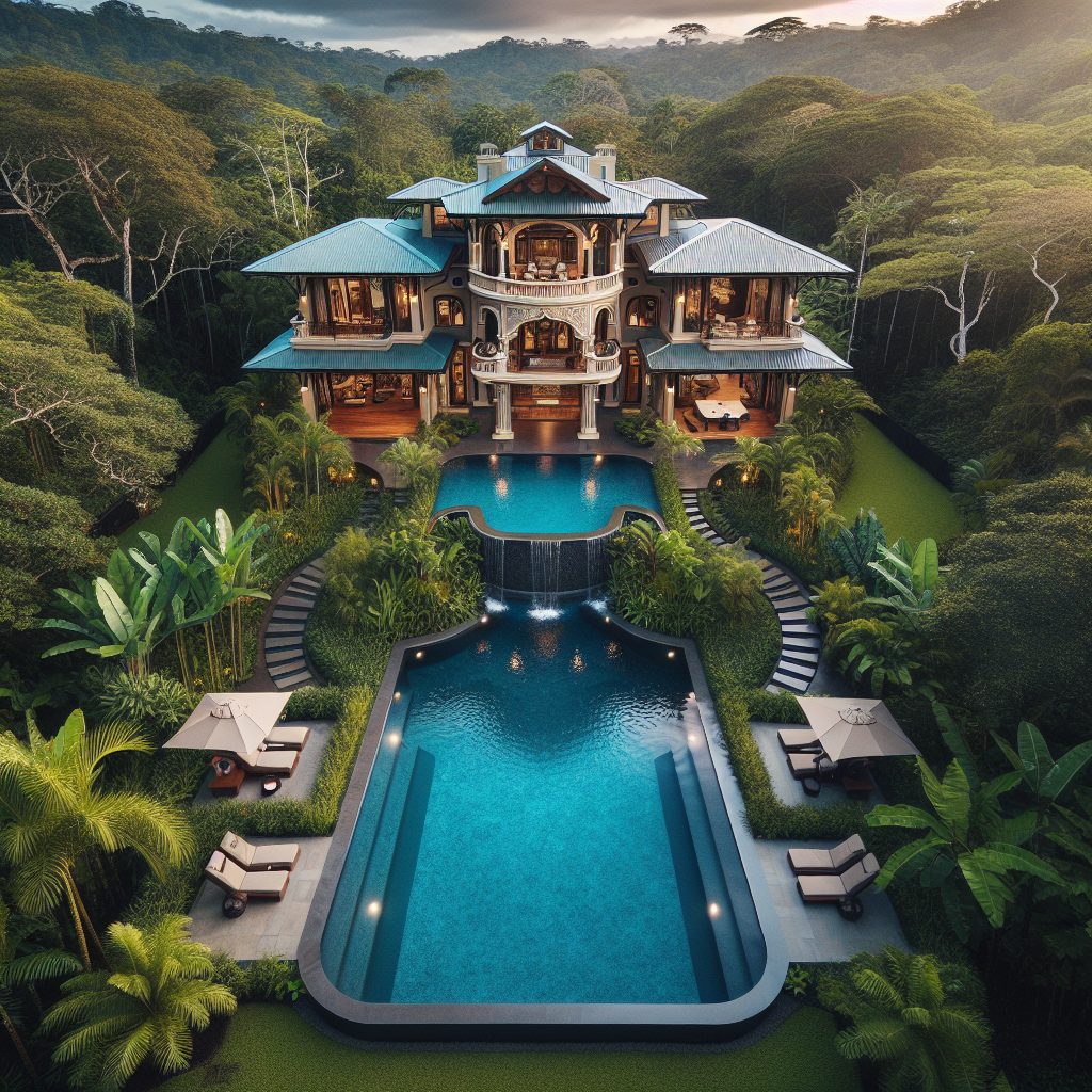 Costa Rica Royal Villas With Infinity Pool Jungle