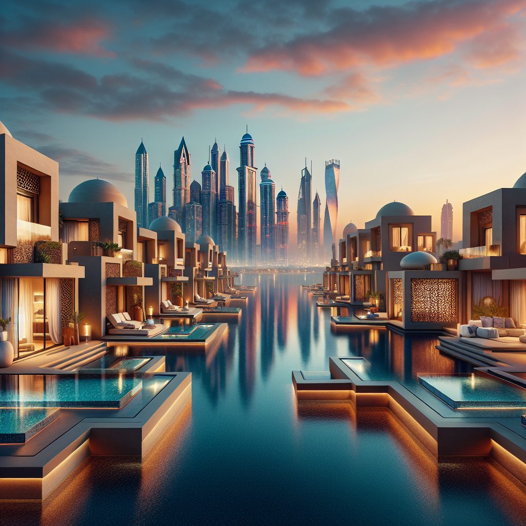 Doha Signature Villas With Infinity Pool Skyline