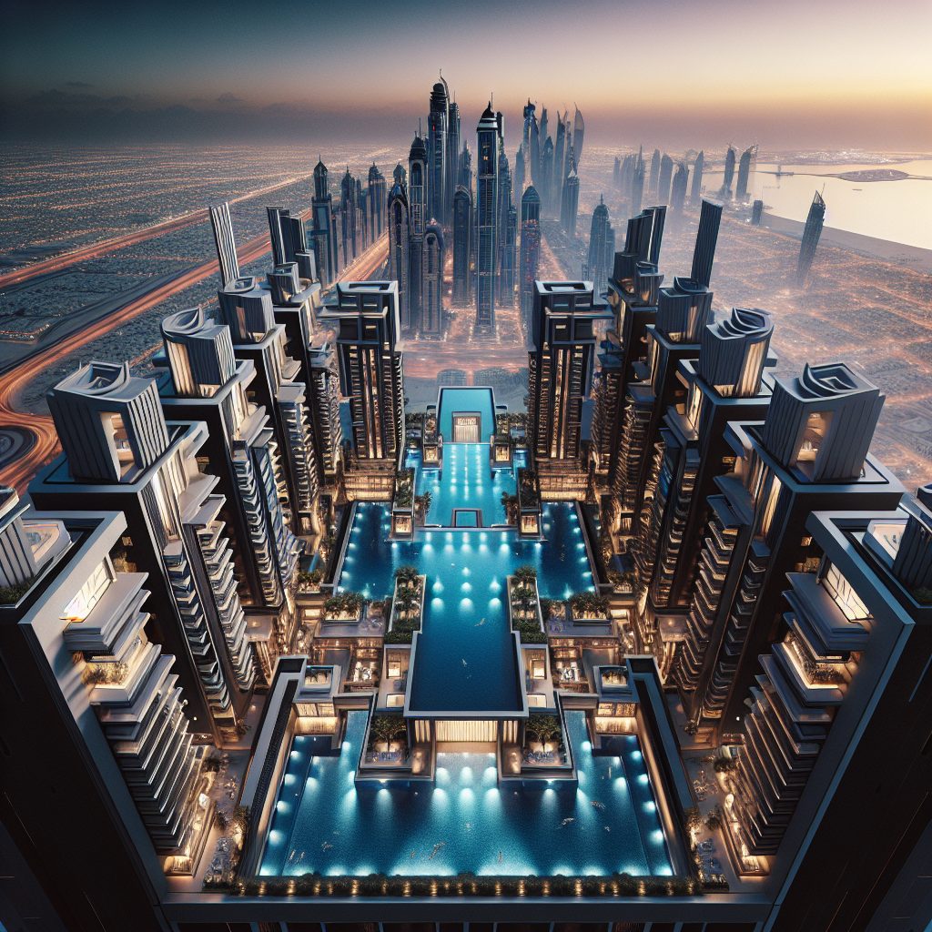 Dubai Luxury Crown Suites With Skyline Infinity Pool Experience