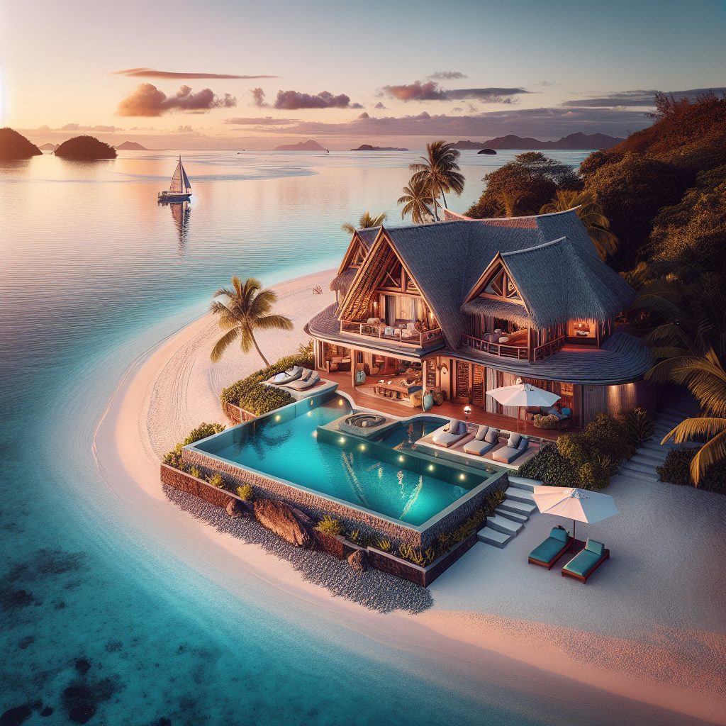 Fiji Grand Signature Villas With Infinity Pool Beachfront