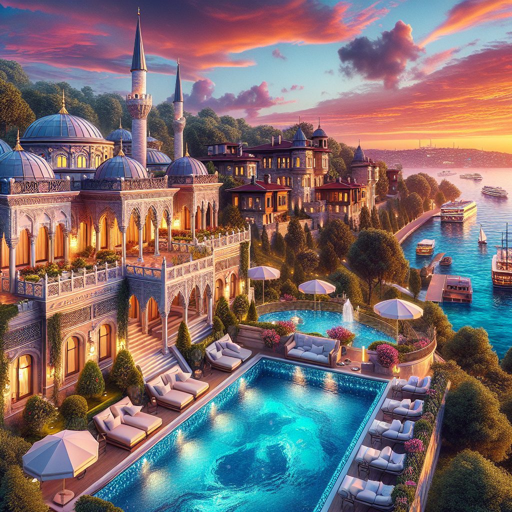 Istanbul Royal Villas With Infinity Pool Bosphorus Views