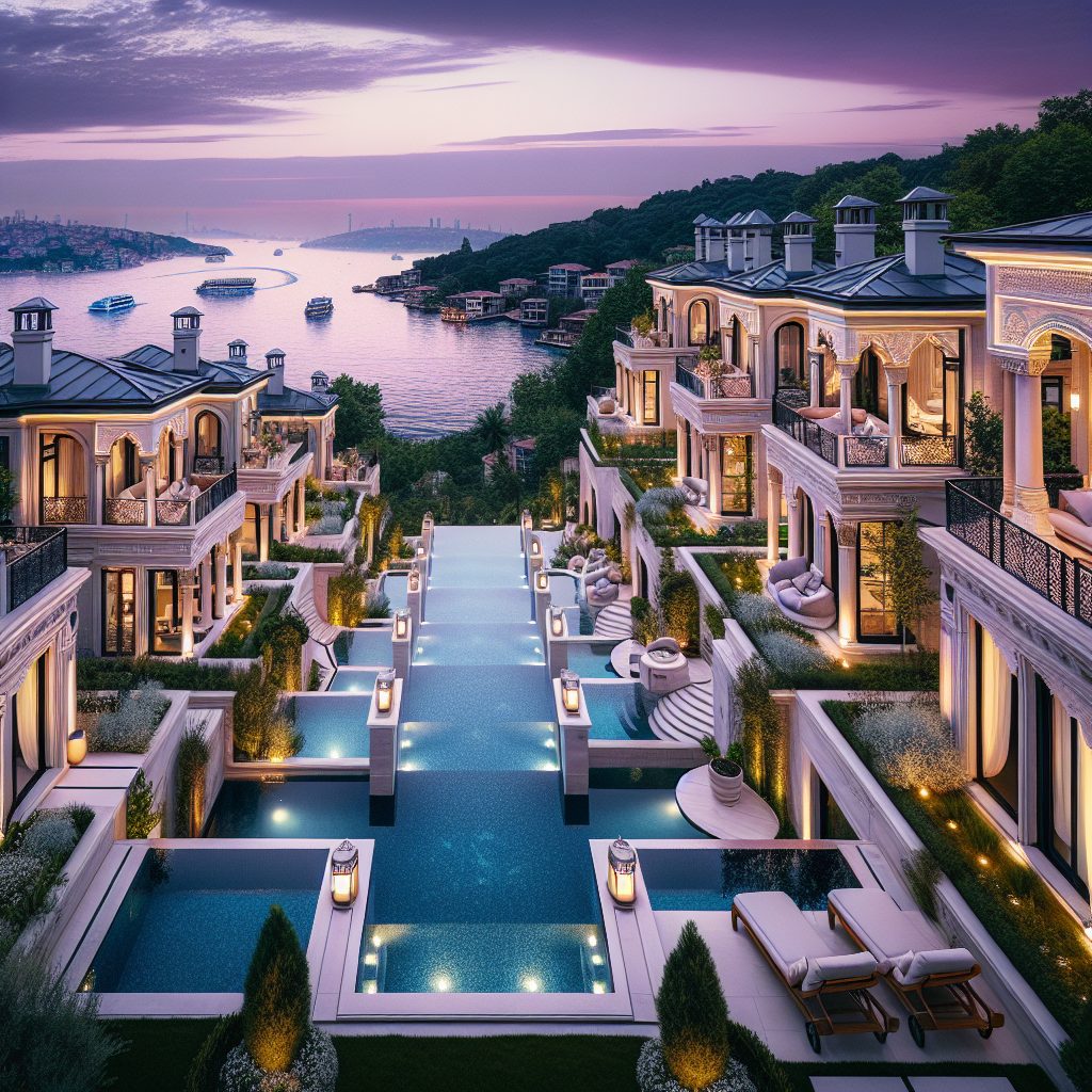 Istanbul Signature Villas With Infinity Pool Bosphorus Views