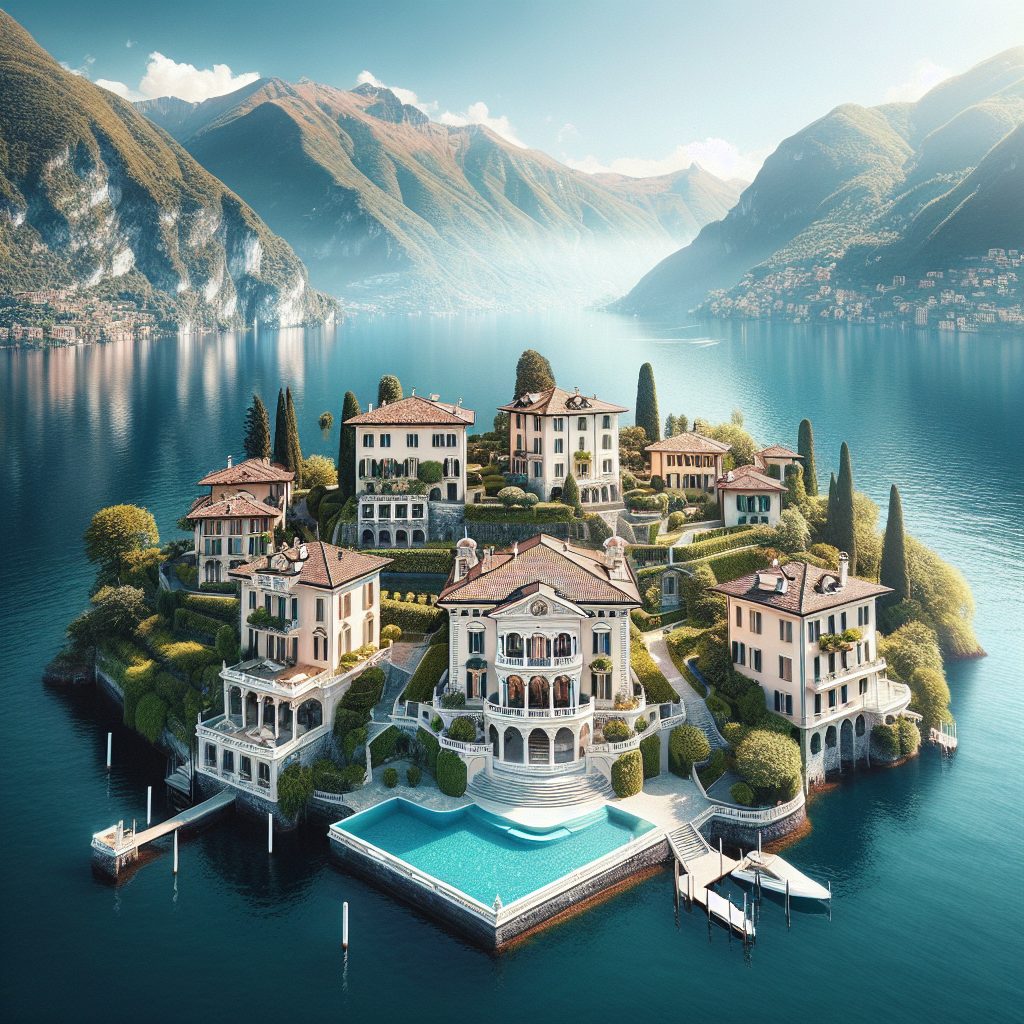Lake Como Signature Estate Villas With Infinity Pool Waterfront