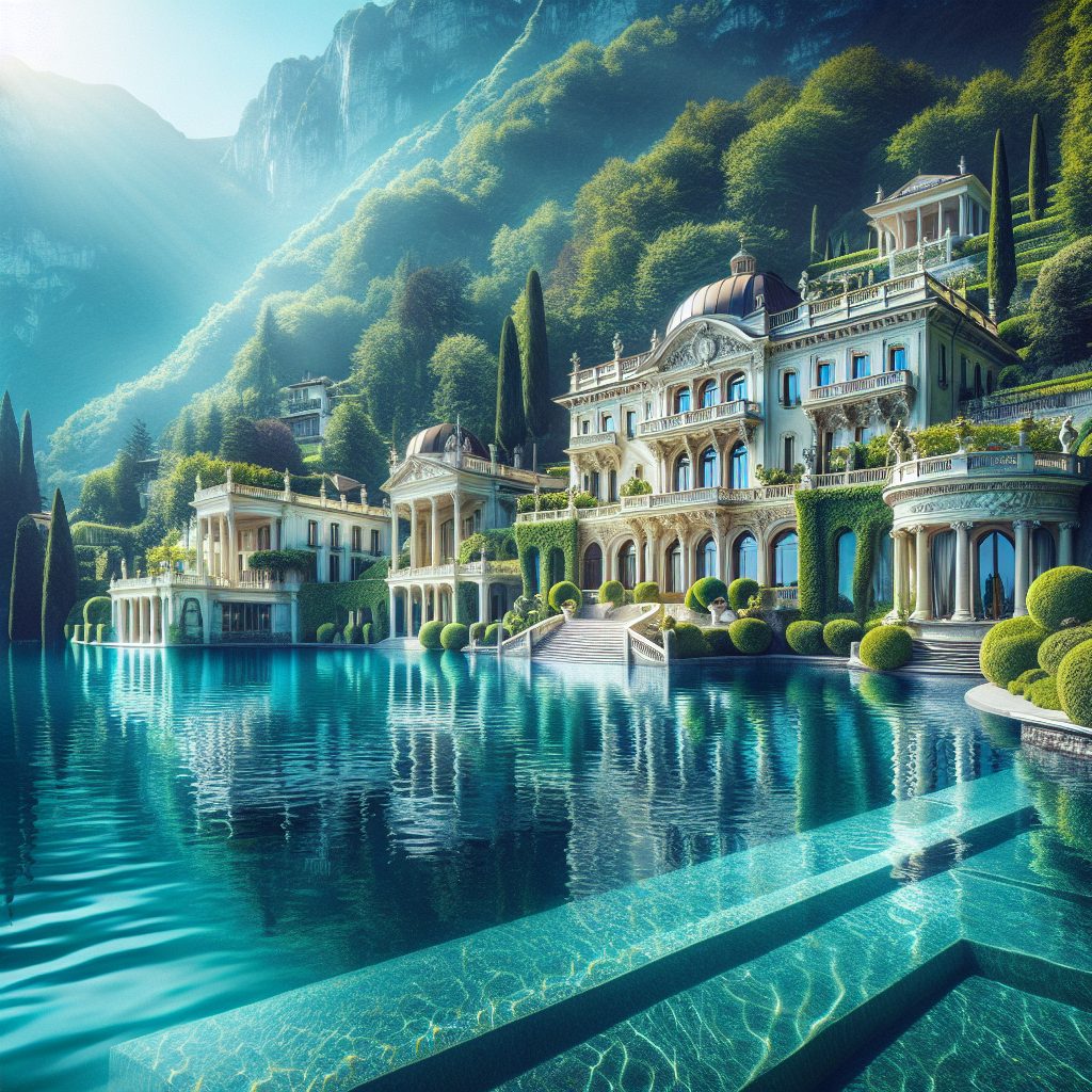 Lake Como Signature Estates With Infinity Pool Waterfront Luxury