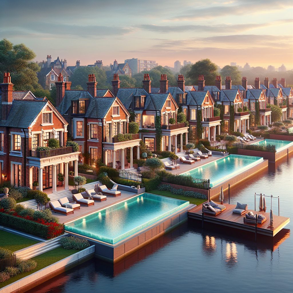 London Royal Thames Villas With Infinity Pool Waterfront Living