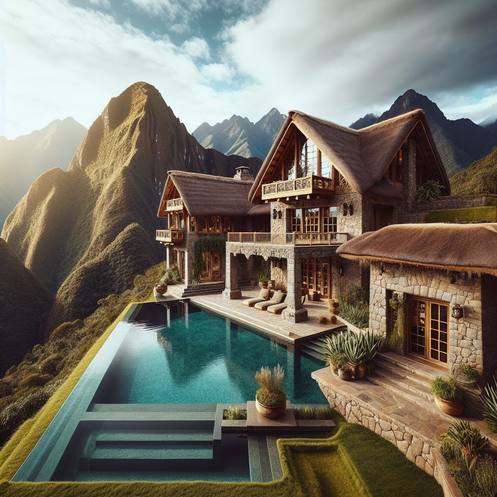 Machu Picchu Signature Villas With Infinity Pool Mountain