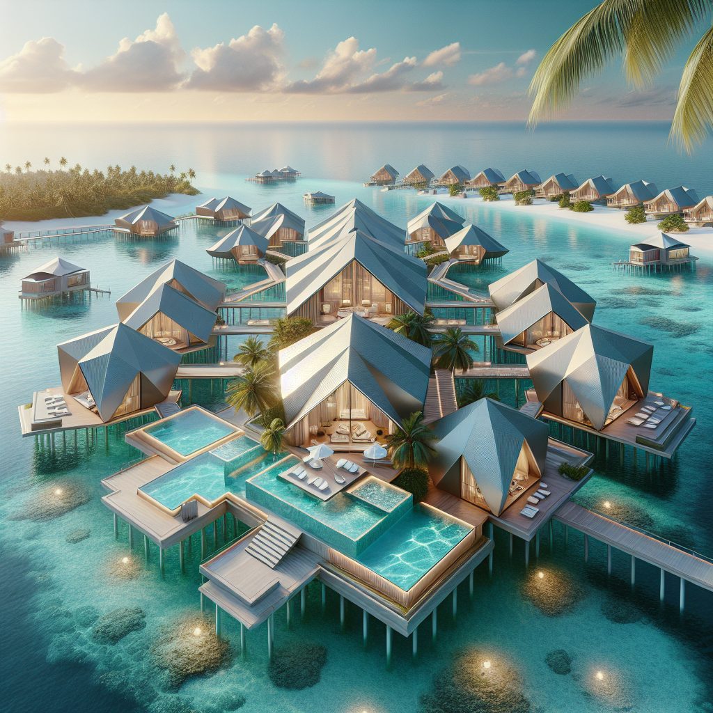 Maldives Diamond Luxury Villas With Infinity Pool Overwater Paradise