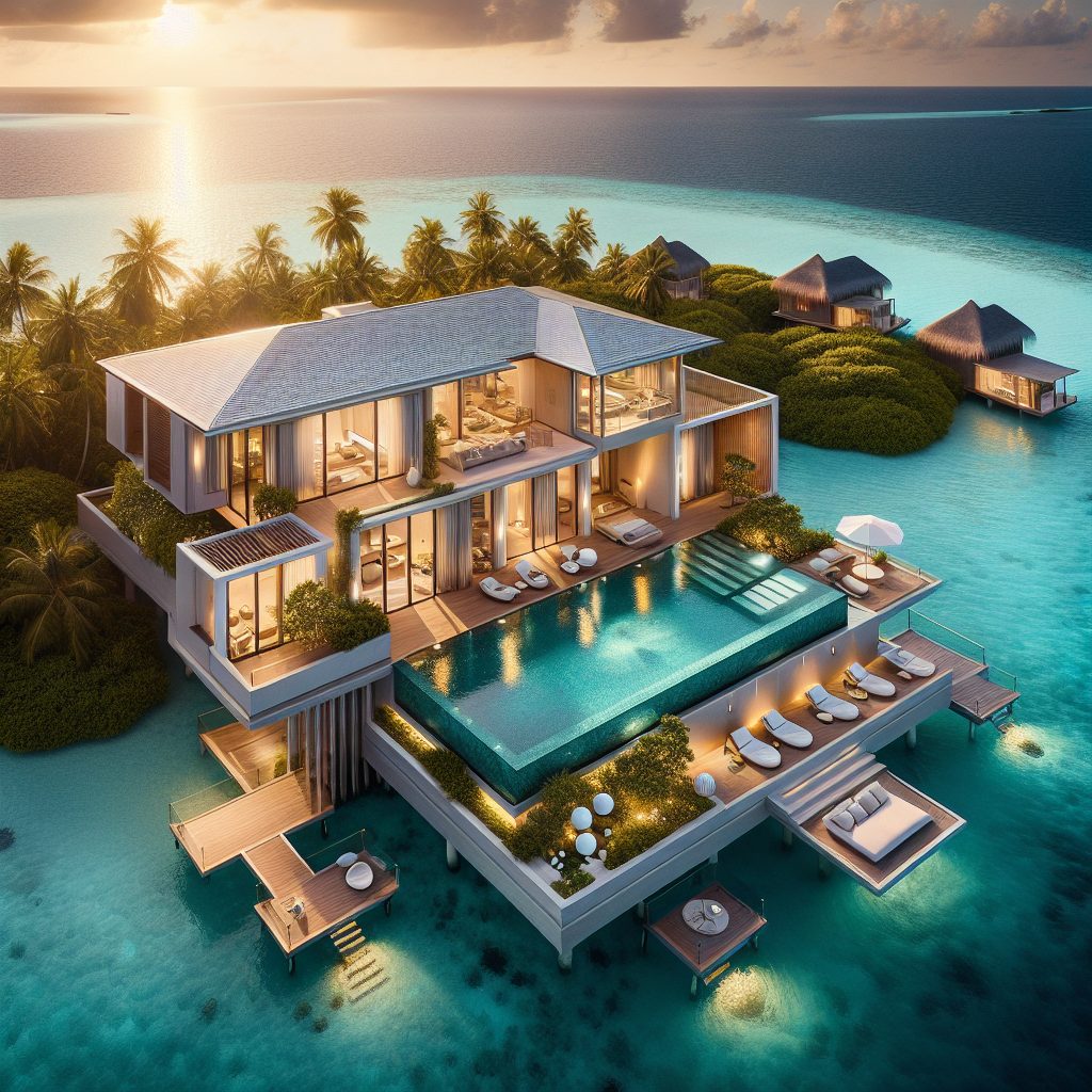 Maldives Platinum Retreat Villas With Infinity Pool Oceanfront Luxury