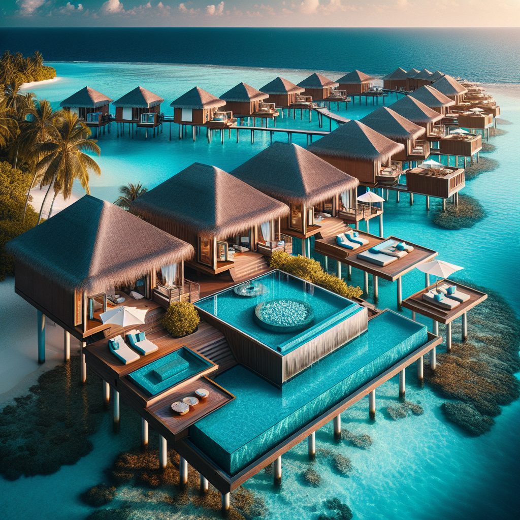 Maldives Prestige Reef Villas With Infinity Pool Lagoon