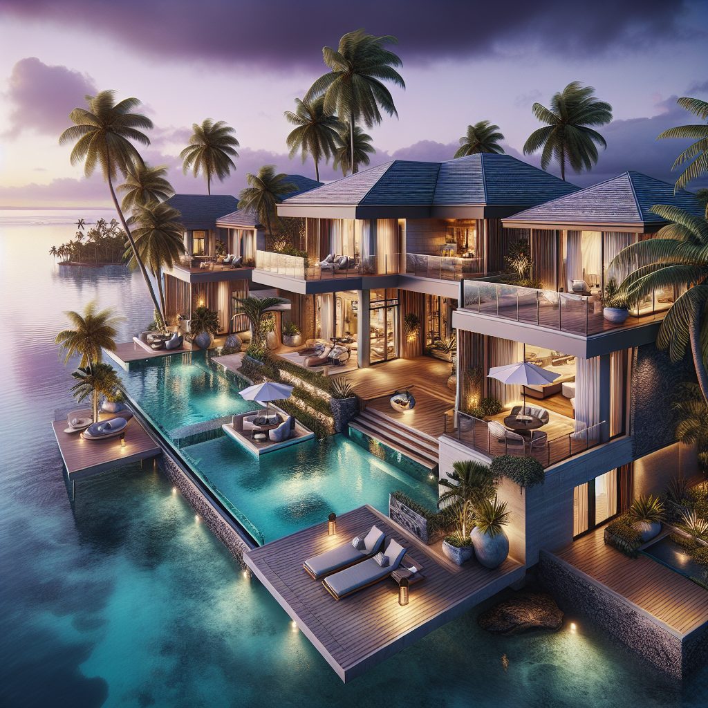 Mauritius Platinum Lagoon Villas With Infinity Pool Luxury