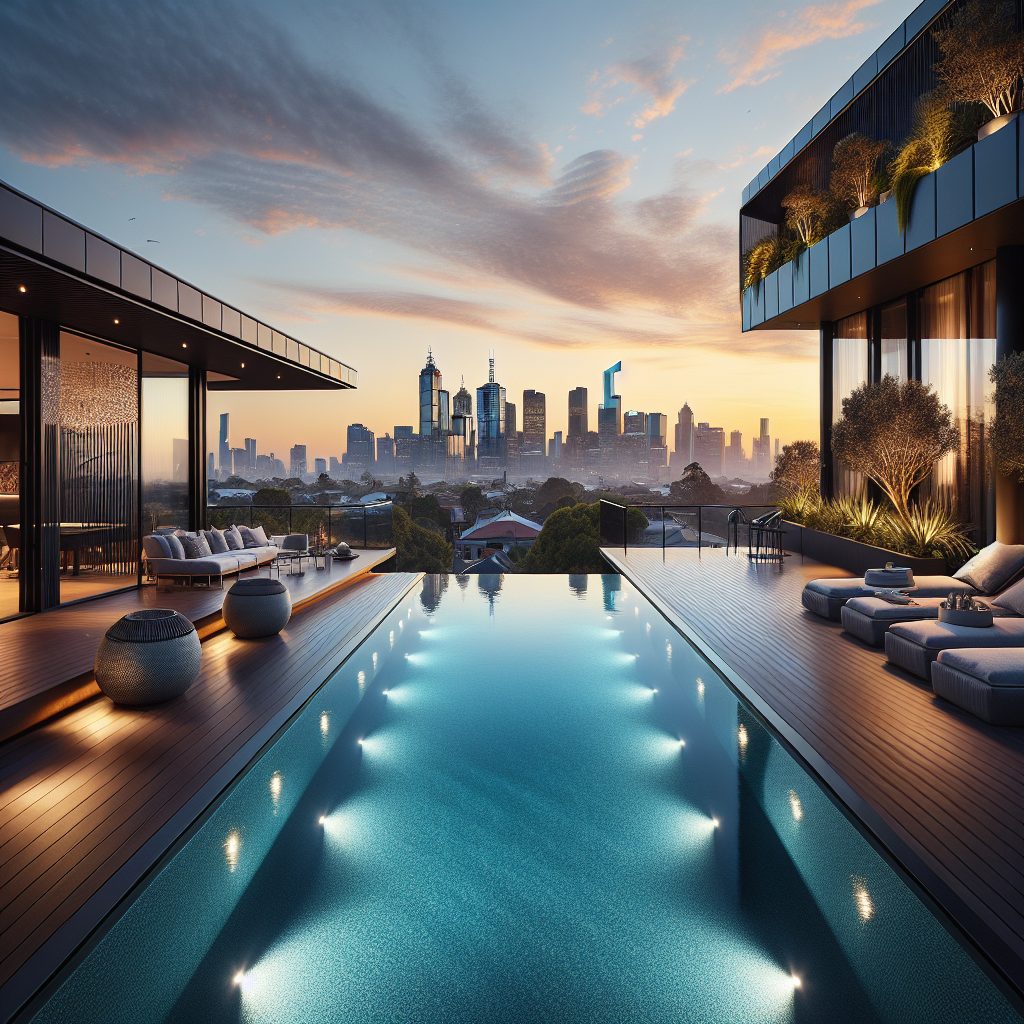 Melbourne Elite Villas With Infinity Pool Rooftop