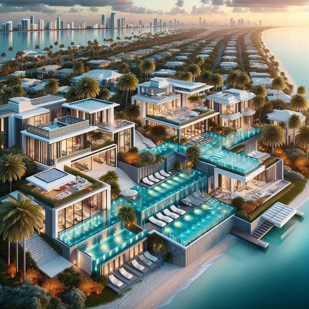 Miami Elite Villas With Infinity Pool Oceanfront