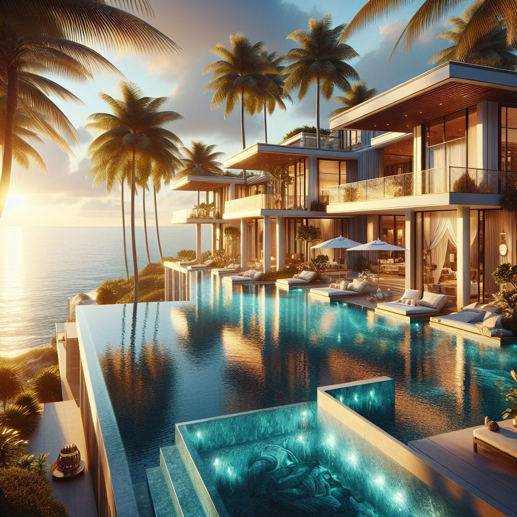 Miami Royal Villas With Infinity Pool Oceanfront