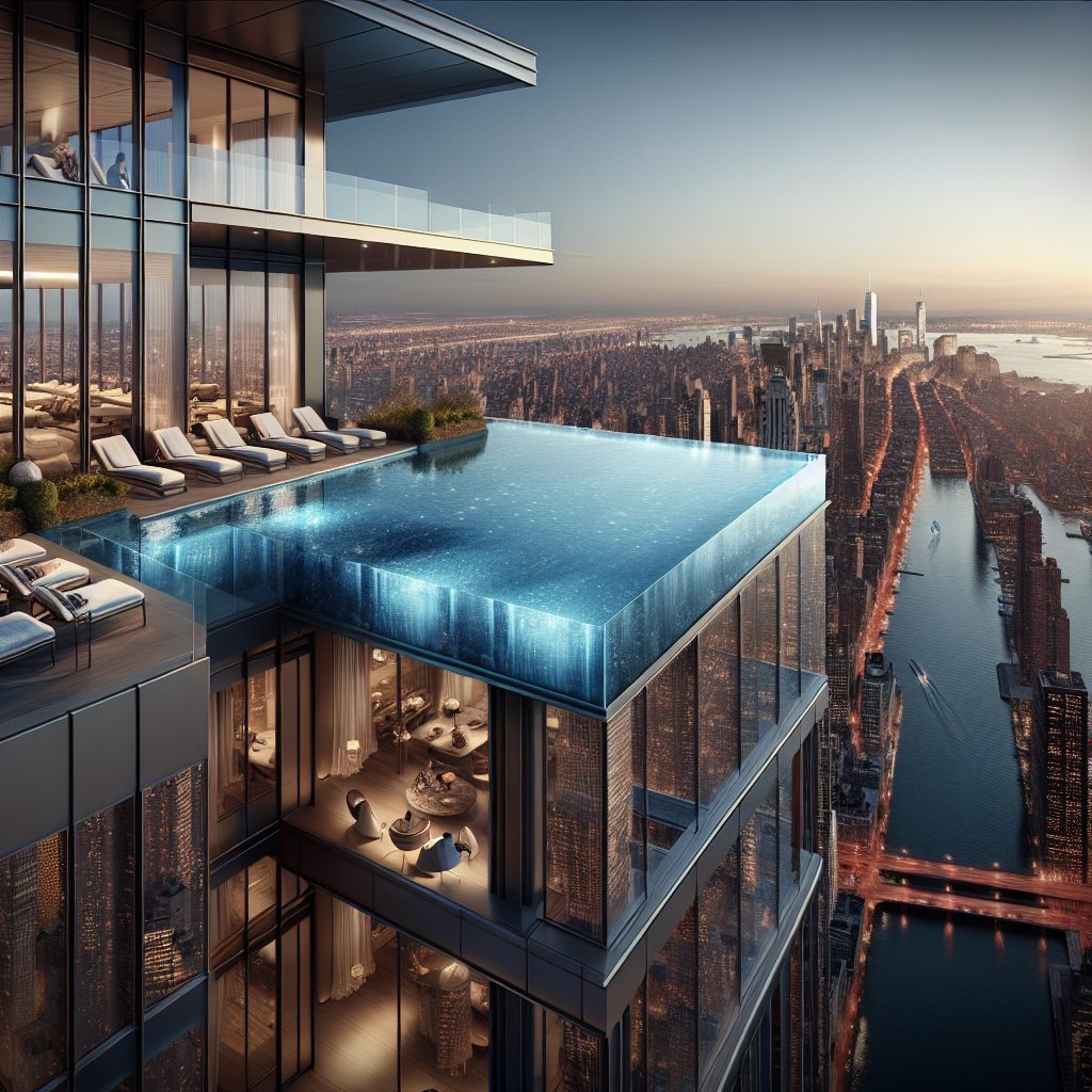 New York Luxury Sky Lofts With Rooftop Infinity Pool
