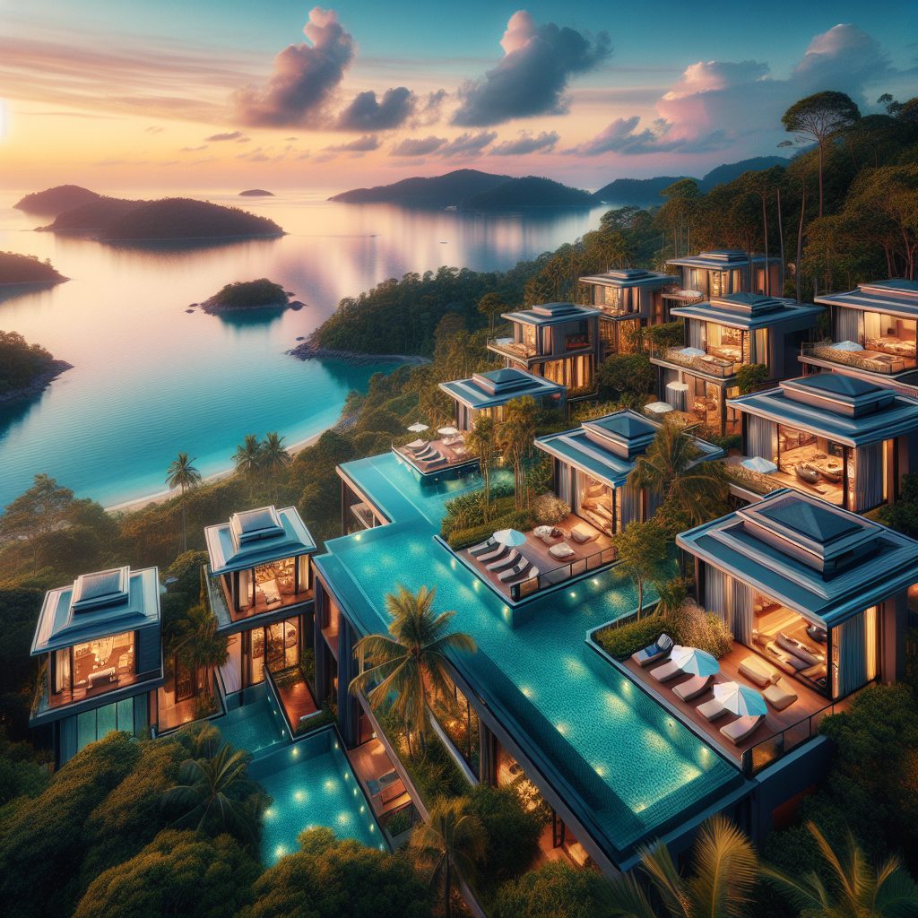 Phuket Diamond Oceanfront Villas With Infinity Pool Horizon