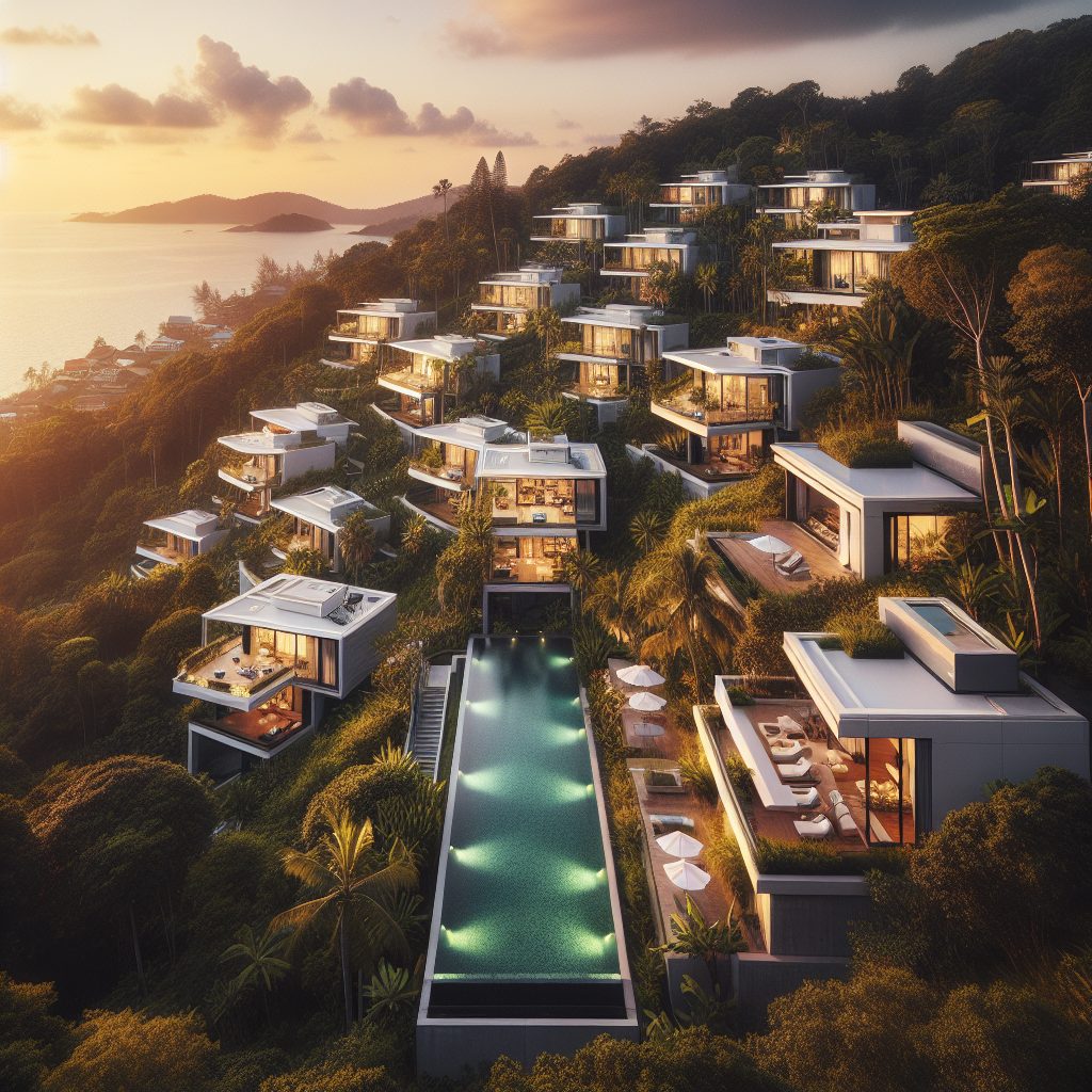 Phuket Prestige Ocean Villas With Infinity Pool Horizon Views