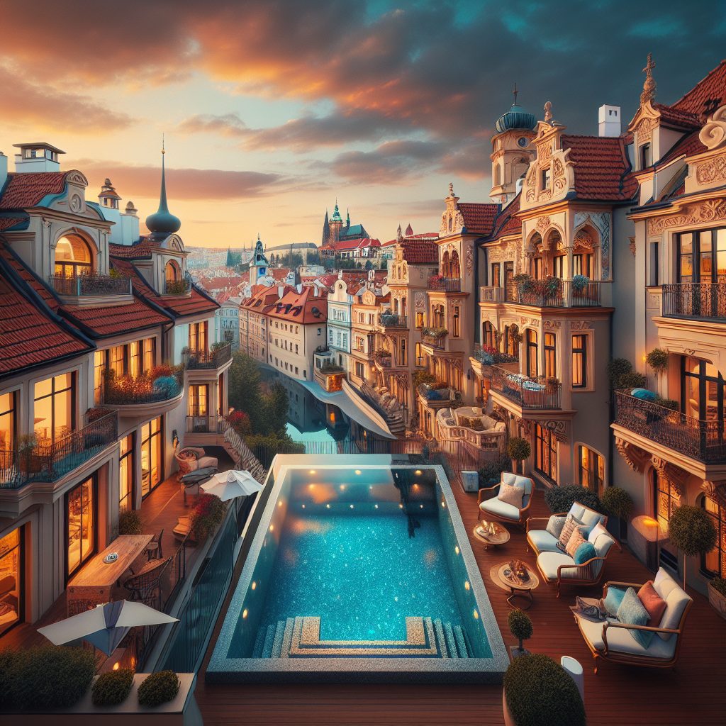 Prague Old Town Villas With Boutique Infinity Pool
