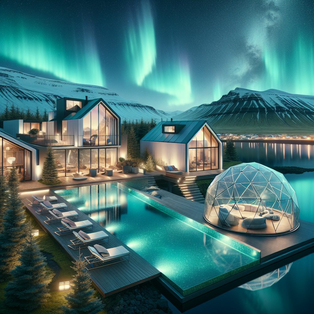 Reykjavik Prestige Aurora Villas With Infinity Pool Dome